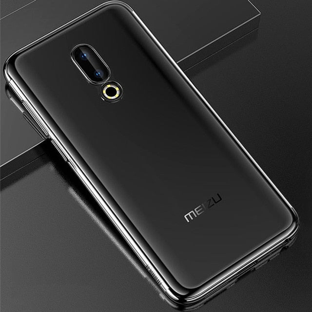 For Meizu 16th case Silicone plating TPU bumper on Meizu 16th case protector back cover for Meizu 16th/16 th armor - Amzon World