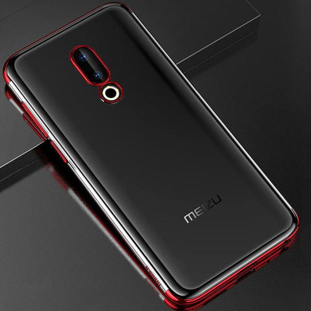 For Meizu 16th case Silicone plating TPU bumper on Meizu 16th case protector back cover for Meizu 16th/16 th armor - Amzon World
