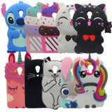 For Meizu M5 M5S Hot 3D Silicon unicorn Cat Cupcake Cartoon Soft Phone Back Skin Cover Case for Meizu M5 M5S Meilan 5 5.2" - Amzon World