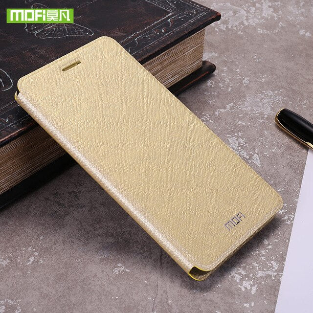 For Meizu Pro 7 Plus cas for Meizu Pro7 case silicon cover luxury flip leather original Mofi for Meizu Pro 7 Plus case 360 capas - Amzon World
