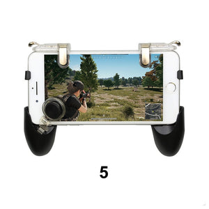 For Pubg Controller For Mobile Phone Game Shooter Pubg Trigger Fire Button For IPhone Android Phone Gamepad Pubg Mobile Joystick - Amzon World