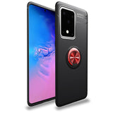 For Samsung Galaxy S20 Plus Case Metal Finger Ring Holder Soft Silicone TPU Cover For Samsung Galaxy S20 Ultra Coques - Amzon World