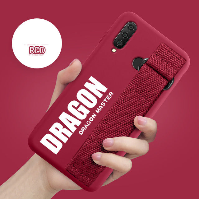 For Samsung Galaxy S20 S10 Plus S10e Lite S9 S8 Note 10 5G 9 8 A9S A8S A6S Case Soft Silicon Matte Cover Hand Strap Case Funda - Amzon World