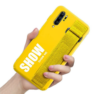 For Samsung Galaxy S20 S10 Plus S10e Lite S9 S8 Note 10 5G 9 8 A9S A8S A6S Case Soft Silicon Matte Cover Hand Strap Case Funda - Amzon World