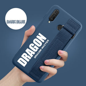 For Samsung Galaxy S20 S10 Plus S10e Lite S9 S8 Note 10 5G 9 8 A9S A8S A6S Case Soft Silicon Matte Cover Hand Strap Case Funda - Amzon World