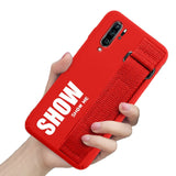 For Samsung Galaxy S20 S10 Plus S10e Lite S9 S8 Note 10 5G 9 8 A9S A8S A6S Case Soft Silicon Matte Cover Hand Strap Case Funda - Amzon World