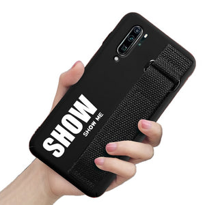 For Samsung Galaxy S20 S10 Plus S10e Lite S9 S8 Note 10 5G 9 8 A9S A8S A6S Case Soft Silicon Matte Cover Hand Strap Case Funda - Amzon World