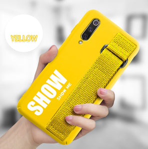 For Samsung Galaxy S20 S10 Plus S10e Lite S9 S8 Note 10 5G 9 8 A9S A8S A6S Case Soft Silicon Matte Cover Hand Strap Case Funda - Amzon World