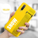 For Samsung Galaxy S20 S10 Plus S10e Lite S9 S8 Note 10 5G 9 8 A9S A8S A6S Case Soft Silicon Matte Cover Hand Strap Case Funda - Amzon World