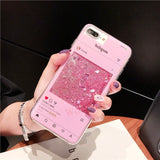 For Xiaomi Mi 8 Lite Case Quicksand Cover On Redmi Note 7 5 6 Pro 4X 5 Plus Mi A1 A2 5X Max 3 Pocophone F1 Liquid Glitter Case - Amzon World