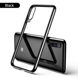 For Xiaomi Mi 9 Case 3D Laser Plating Luxury TPU Soft Clear Cover For Xiaomi Xiomi Mi 9 SE Mi9 Bright Crystal Phone Cases - Amzon World