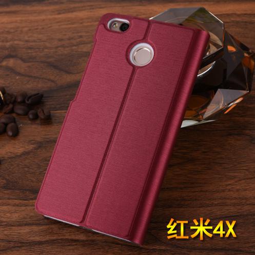 For Xiaomi Redmi 4X Case Luxury Slim Style Stander Wallet Flip PU Leather Cases For Xiaomi Redmi 4x Card Holder Phone Bag - Amzon World