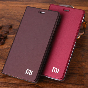 For Xiaomi Redmi 4X Case Luxury Slim Style Stander Wallet Flip PU Leather Cases For Xiaomi Redmi 4x Card Holder Phone Bag - Amzon World