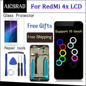 For Xiaomi Redmi 4X LCD Display Touch Screen Digitizer Assembly Replacement With Frame For Xiaomi Redmi 4X Pro Prime 5.0 inches - Amzon World