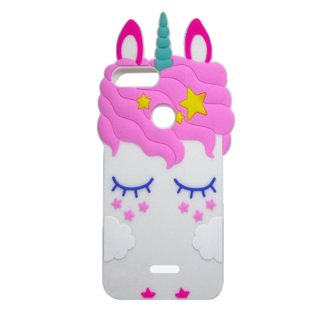 For Xiaomi Redmi 6 6A 3D Unicorn Horse Cat Minnie Silicone Back Case Cover for Xiaomi Redmi 6A 6 A 5.45 inch phone Coque fundas - Amzon World