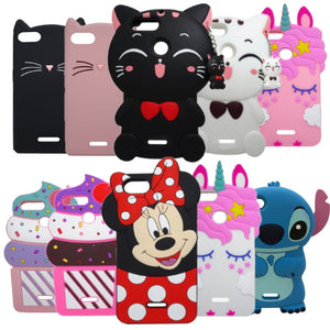 For Xiaomi Redmi 6 6A 3D Unicorn Horse Cat Minnie Silicone Back Case Cover for Xiaomi Redmi 6A 6 A 5.45 inch phone Coque fundas - Amzon World