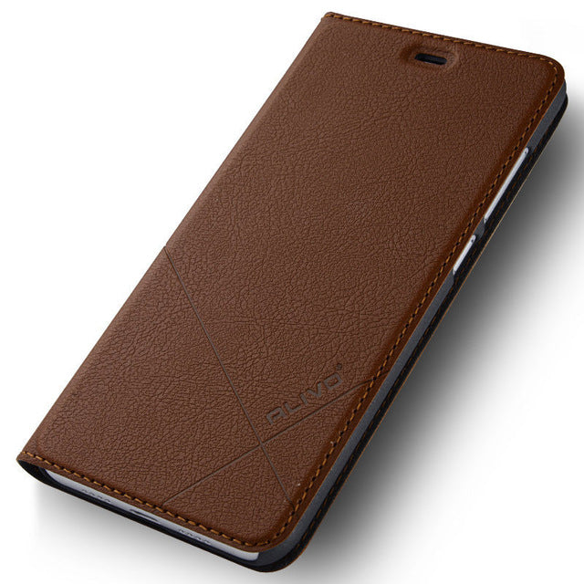 For Xiaomi Redmi 6A Case Luxury Slim series Business flip PU Leather stand cover+PC Hard Material Back case for Xiaomi Redmi 6A - Amzon World