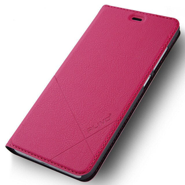 For Xiaomi Redmi 6A Case Luxury Slim series Business flip PU Leather stand cover+PC Hard Material Back case for Xiaomi Redmi 6A - Amzon World