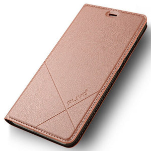 For Xiaomi Redmi 6A Case Luxury Slim series Business flip PU Leather stand cover+PC Hard Material Back case for Xiaomi Redmi 6A - Amzon World