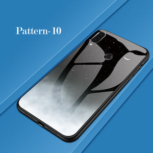 For Xiaomi Redmi 7 5 Plus K20 S2 Note 4 4X 5 6 7 Pro Colorful Glass Cover Phone Case For Xiaomi mi 8 Lite 9 SE A1 A2 Lite Coque - Amzon World