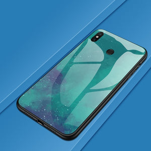 For Xiaomi Redmi 7 5 Plus K20 S2 Note 4 4X 5 6 7 Pro Colorful Glass Cover Phone Case For Xiaomi mi 8 Lite 9 SE A1 A2 Lite Coque - Amzon World