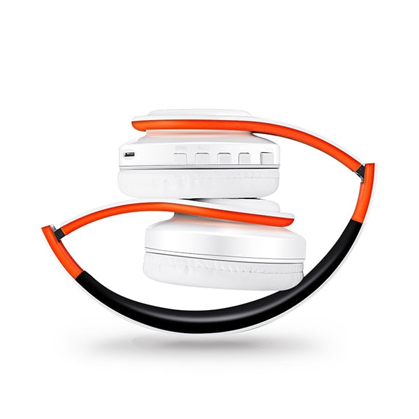 Free shipping new Gold colors Bluetooth Headphones Wireless Stereo Headsets earbuds with Mic /TF Card - Amzon World