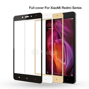 Full Cover Tempered Glass For Xiaomi Redmi 4X 4A 3s For Redmi Note 5A prime 5plus 3X Note 4 3 4X Screen Protector Toughened Film - Amzon World