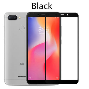 Full cover Tempered Glass For Xiaomi Redmi 6 redmi6 Screen Protector For Redmi 6A global Version Redmi6A Protective Glass Film - Amzon World