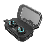 G02 TWS 5.0 Bluetooth 9D Stereo Earphone Wireless Earphones IPX7 Waterproof Earphones 3300mAh LED Smart Power Bank Phone Holder - Amzon World