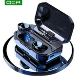 G02 TWS 5.0 Bluetooth 9D Stereo Earphone Wireless Earphones IPX7 Waterproof Earphones 3300mAh LED Smart Power Bank Phone Holder - Amzon World