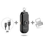 GARAS Magnetic Power Bank For iPhone/Micro USB/Type C 1000mAh Mini Magnet Charger Power Bank 18650 For iPhone/iPad/Xiaomi/LG - Amzon World
