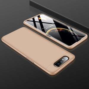 GKK Case for Samsung A80 Case 360 Full Protection With Tempered Glass 3 in 1 Matte Hard Cover For Samsung Galaxy A80 case fundas - Amzon World