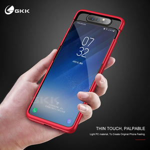 GKK Case for Samsung A80 Case 360 Full Protection With Tempered Glass 3 in 1 Matte Hard Cover For Samsung Galaxy A80 case fundas - Amzon World