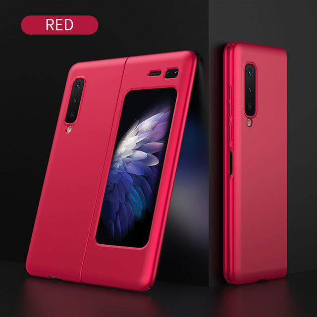 GKK Original For Samsung Galaxy Fold Case Anti-knock Full Protection Ultra-thin Flip Matte Hard PC Cover For Samsung Fold Coque - Amzon World
