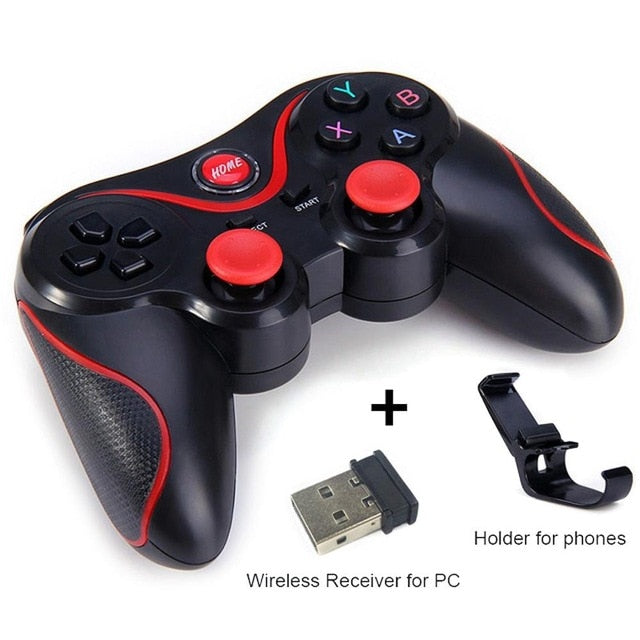 [Genuine]T3 Bluetooth Wireless Gamepad S600 STB S3VR Game Controller Joystick For Android IOS Mobile Phones PC Game Handle - Amzon World