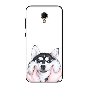 Gertong Silicone Soft TPU Phone Case For Meizu M6 M5 Note Cartoon Pattern Painted Soft Matte Back Cover for Meizu M5S M6 M5C - Amzon World