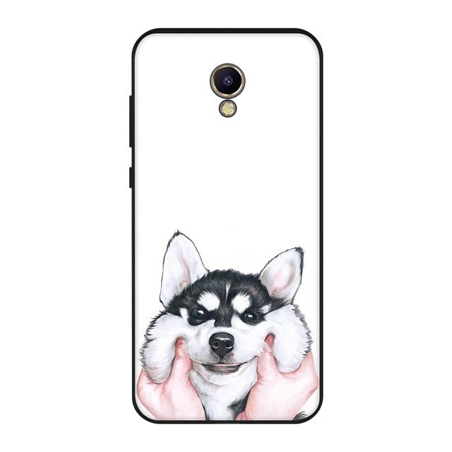 Gertong Silicone Soft TPU Phone Case For Meizu M6 M5 Note Cartoon Pattern Painted Soft Matte Back Cover for Meizu M5S M6 M5C - Amzon World