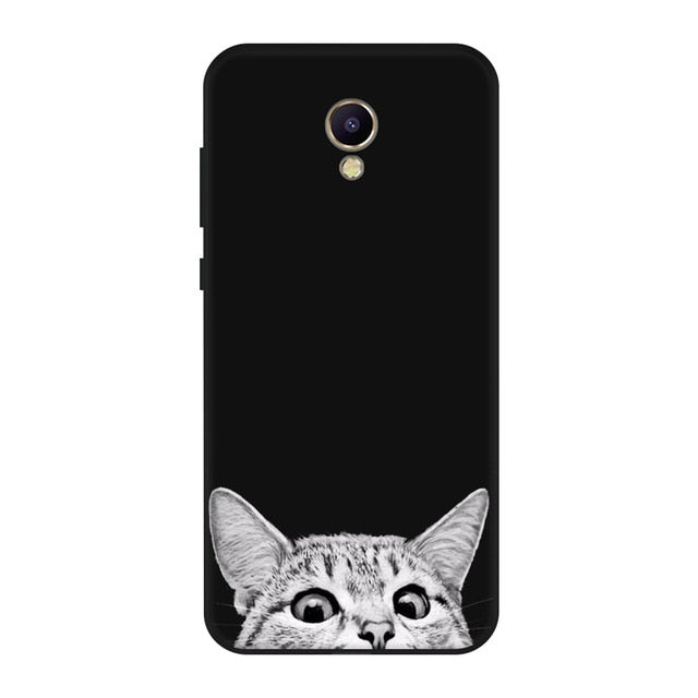 Gertong Silicone Soft TPU Phone Case For Meizu M6 M5 Note Cartoon Pattern Painted Soft Matte Back Cover for Meizu M5S M6 M5C - Amzon World