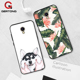 Gertong Silicone Soft TPU Phone Case For Meizu M6 M5 Note Cartoon Pattern Painted Soft Matte Back Cover for Meizu M5S M6 M5C - Amzon World