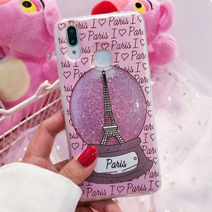 Glitter Silicone Phone Case For Xiaomi Redmi 7 4X 5 Plus 6A 6 Pro Liquid Quicksand Cover on Redmi Note 5 6 7 Pro 4X Cases Coque - Amzon World