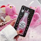 Glitter Silicone Phone Case For Xiaomi Redmi 7 4X 5 Plus 6A 6 Pro Liquid Quicksand Cover on Redmi Note 5 6 7 Pro 4X Cases Coque - Amzon World