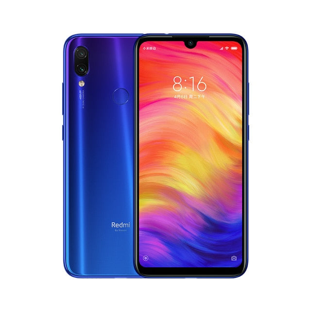 Xiaomi Redmi Note 7 4GB RAM 64GB ROM Smartphone Snapdragon 660 Octa Core 48MP AI Dual Camera 6.3" Full Screen 4000mAh - Amzon World