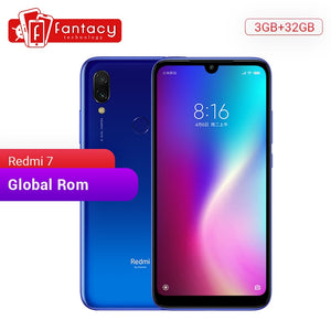 Global Rom Xiaomi Redmi 7 3GB RAM 32GB ROM Snapdragon 632 Octa Core 12MP Dual Camera 6.26" HD Mobile Phone 4000mAh Large Battery - Amzon World