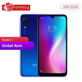 Global Rom Xiaomi Redmi 7 3GB RAM 32GB ROM Snapdragon 632 Octa Core 12MP Dual Camera 6.26" HD Mobile Phone 4000mAh Large Battery - Amzon World