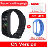 Global version original xiaomi mi band 4 color screen 2019 latest music smart bracelet heart rate fitness 135mAh bluetooth 5.0 - Amzon World