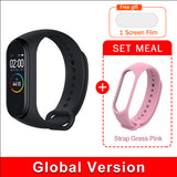 Global version original xiaomi mi band 4 color screen 2019 latest music smart bracelet heart rate fitness 135mAh bluetooth 5.0 - Amzon World