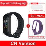 Global version original xiaomi mi band 4 color screen 2019 latest music smart bracelet heart rate fitness 135mAh bluetooth 5.0 - Amzon World