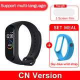 Global version original xiaomi mi band 4 color screen 2019 latest music smart bracelet heart rate fitness 135mAh bluetooth 5.0 - Amzon World