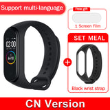 Global version original xiaomi mi band 4 color screen 2019 latest music smart bracelet heart rate fitness 135mAh bluetooth 5.0 - Amzon World