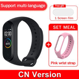 Global version original xiaomi mi band 4 color screen 2019 latest music smart bracelet heart rate fitness 135mAh bluetooth 5.0 - Amzon World